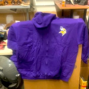 XL Minnesota Vikings purple hoodie